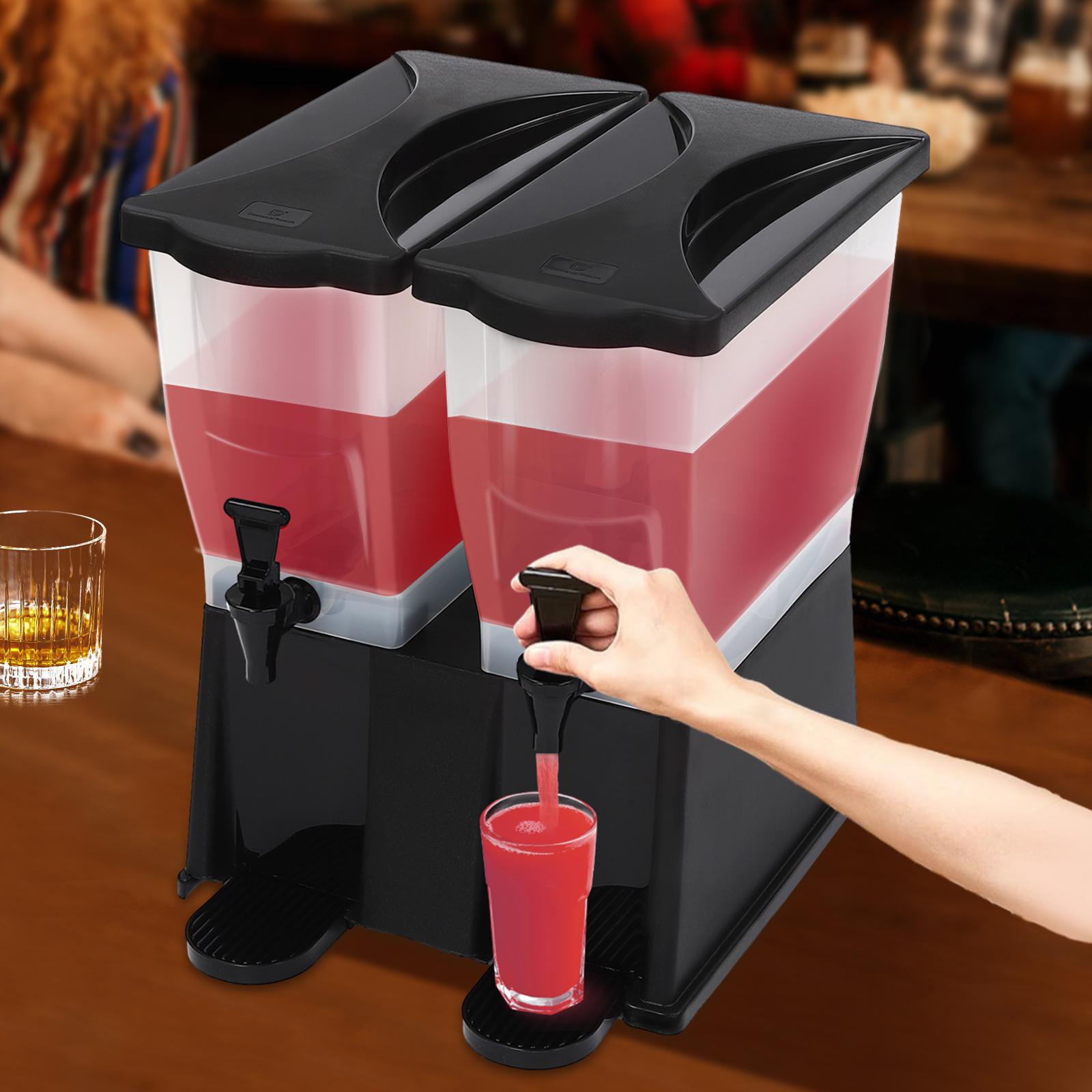 

Portable Outdoor Water Dispenser, 22L Large Capacity Beverage Container with Dual Faucets & Filtration System, Leak-Proof Design чёрный