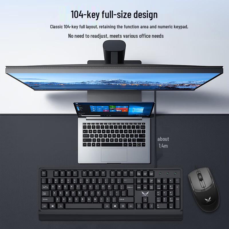 Zero Hour Appointment 608 Wired USB Office Keyboard