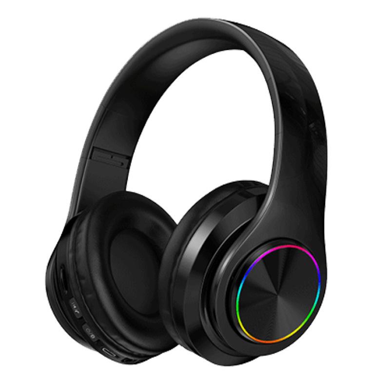 B39uv Bluetooth Headphones: Head-mounted, Heavy Bass, Wireless, Card Slot, Gift Headset.