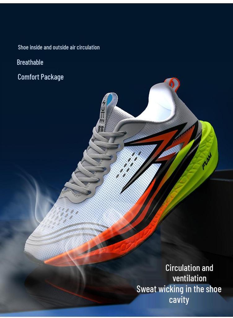 Flyburn 4 Carbonplatte Marathon Laufschuhe - Übergrößen Herren & Damen Grenzüberschreitende Trainings-Sneaker
