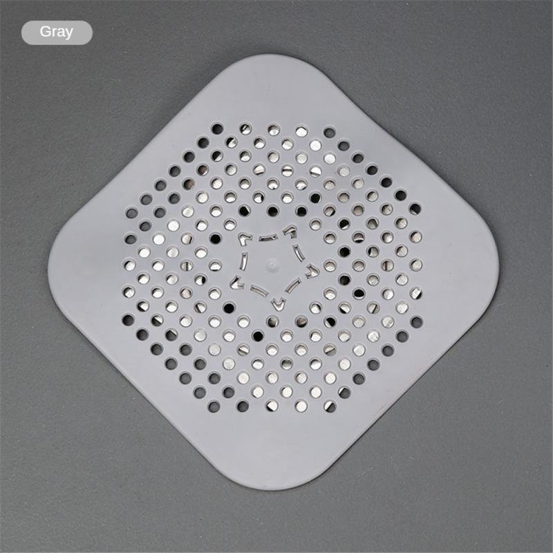Bathroom Drain Hair Catcher Bath Stopper Plug Sink Strainer Filter Shower Smell Proof Shower Floor Siphon Drain Cover Kitchen