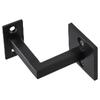 Stair Handrail Bracket Bannister Wall Support Black Hand Rail Balustrade  Support Household Mounting Staircase Bracket Accessori