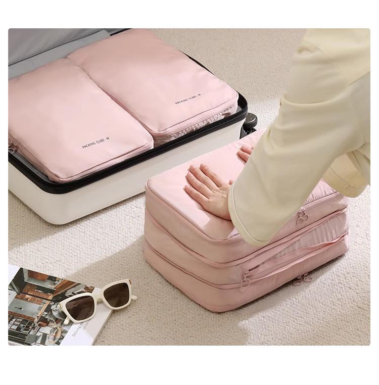 Portable Travel Compression & Clothing Organizer Bag – Large Capacity