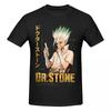 Unisex Dr.STONE Ishigami Senkuu Fans Support T Shirt Streetwear Cotton Crewneck Shirts