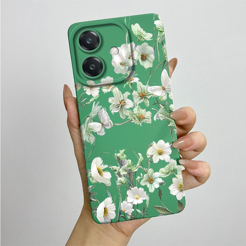 For OPPO A3 4G Phone Case A40 A40m CPH2669 CPH3669 Soft Silicone Sweet Painted Funda Coque Cartoon Printed Protective Back Cover