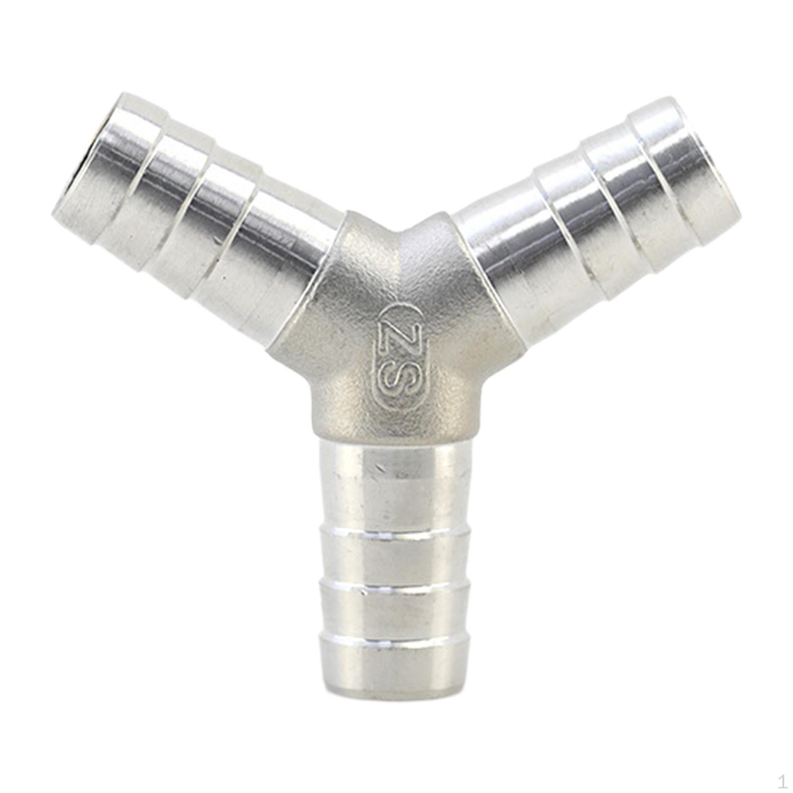 

3 Way Hose Joiner Connector, Fuel Gas Pipe Fittings, High Hardness Union Fitting for Aviation, M8mm