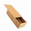 Caja de Palillos Japoneses Vajilla Cuchara Jaula Caja de Almacenamiento de Bambú Contenedor