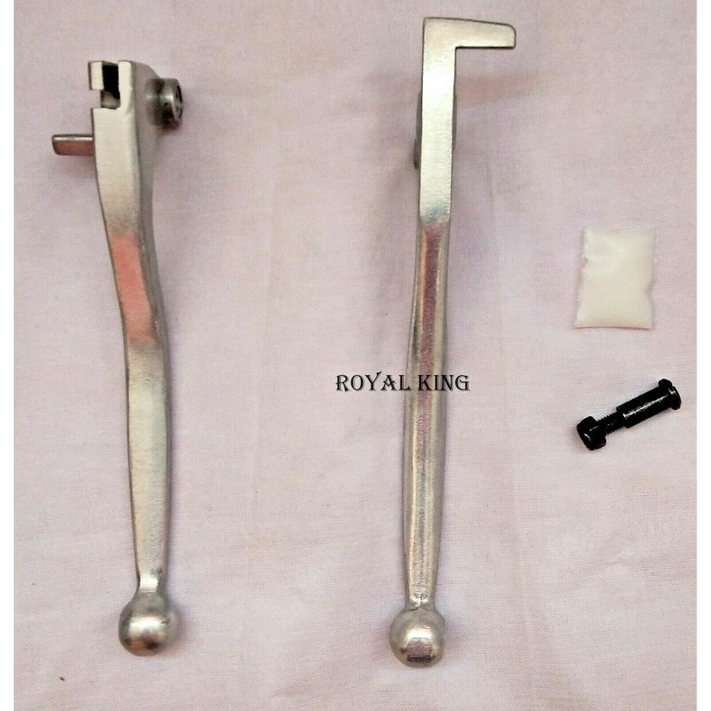 Genuine Royal Enfield Himalayan Clutch & Brake Lever Kit Silver