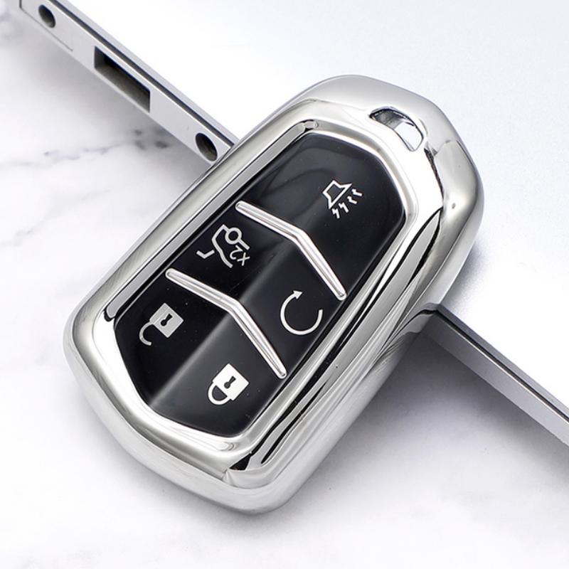 Pentru Cadillac ATS CTS DTS XT5 CT6 Escalade ESV SRX STS XTS ELR 2014-2018 Mașină Inteligent 45 Butoane Husă Cheie Geantă