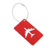 Aluminum Alloy Travel Luggage Tags Baggage Suitcase Address Tag Label