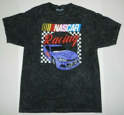Nascar Racing Acid Wash Graphic Unisex T-Shirt