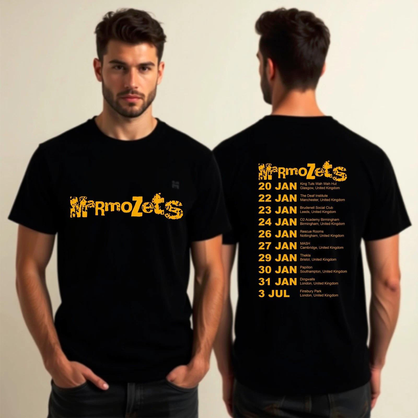British Alternative Rock Music T-Shirt, High Energy Guitar Band Graphic Fan Tee S