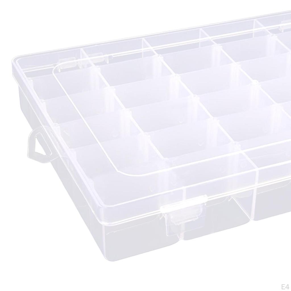 Craft Storage Box for Threads and Jewelry, Organizer Beads Fishing Gear