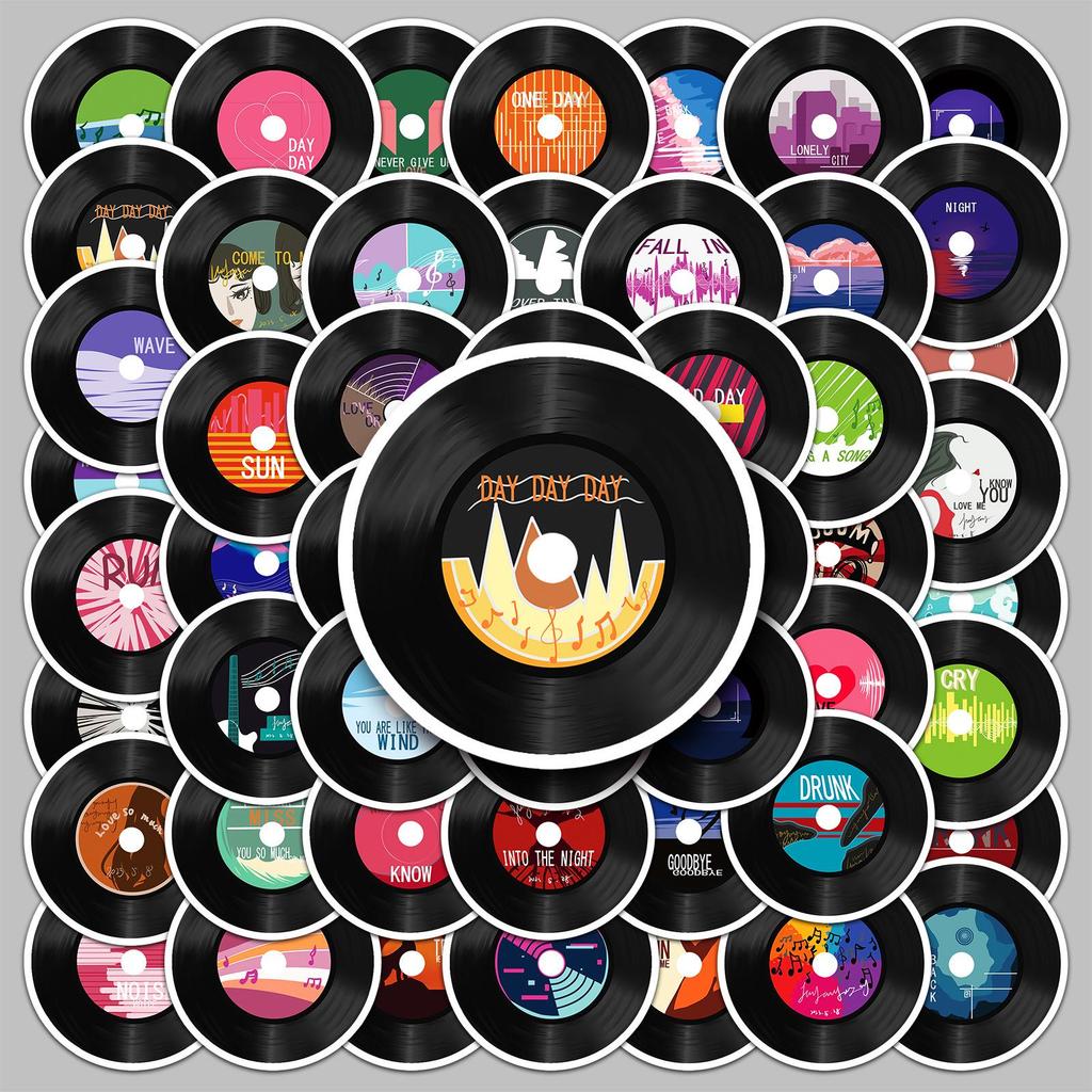 50 Cute Hand-Drawn Cartoon Graffiti Stickers for Notebook, Journal, and Phone Decoration