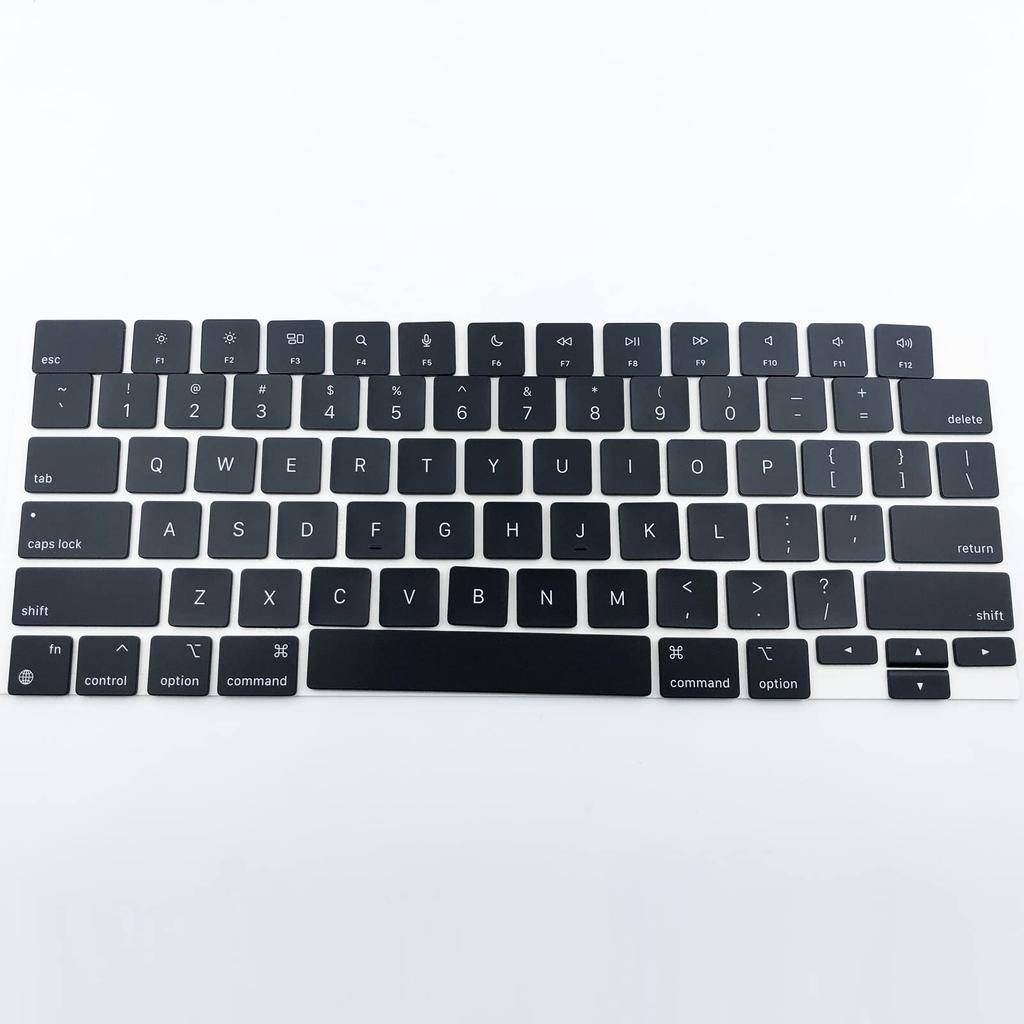 Bfenown Erstatningstast Tast MacBook Air M2 M3 Retina A2681 MacBook Pro 14 M2 M3 Pro A2779 A2780 A2918 A2992 MacBook Air M2 M3 A22 941 3114 Svart