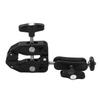 Camera Clamp Mount Multifunction Universal C Shape Professional Double Ball Head Adapter for