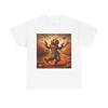Unisex Erwachsenen T-Shirt Kürbiskopf Vogelscheuche Herbst Kunstwerk