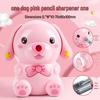 Cartoon Hand-Crank Pencil Sharpener for Kids: Primary School Student Automatic Rotating Sharpener