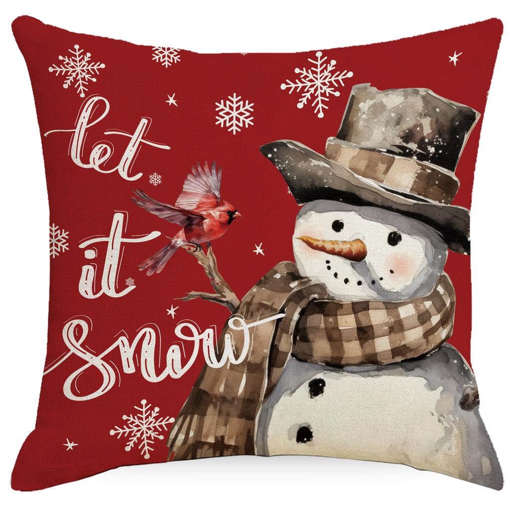 New Christmas Pillowcase Living Room Sofa Bedroom Cushion Home Decoration Sofa Cushion Cover