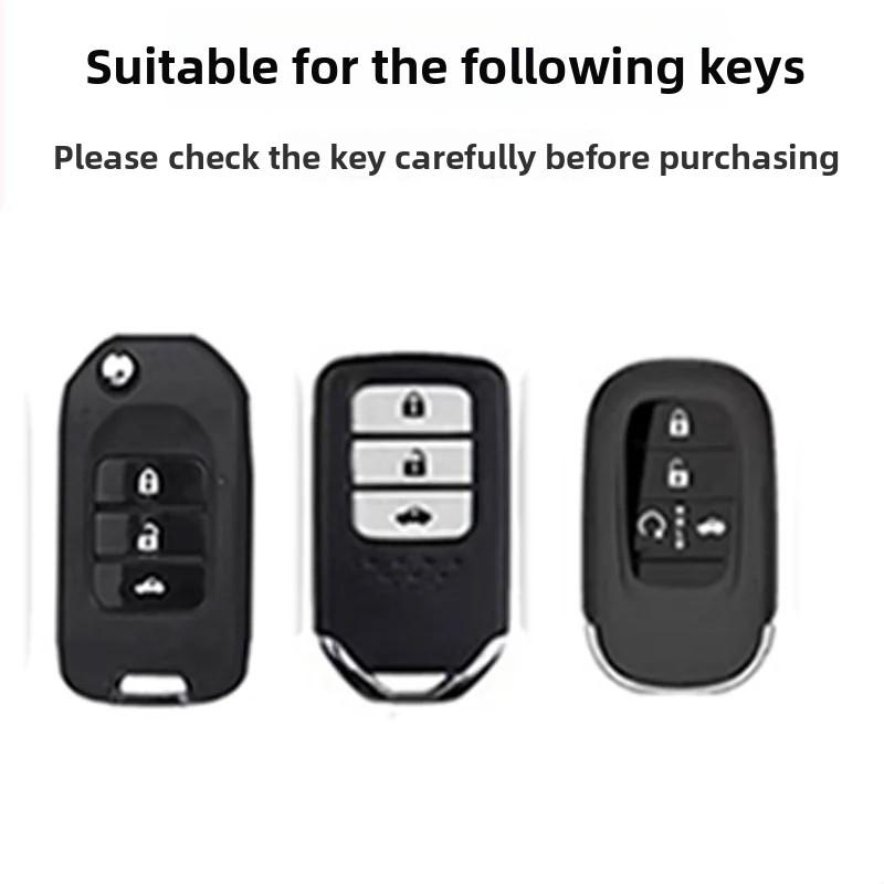 Car Smart Remote Key  Protective Case Cover Shell For Honda CIVIC CR-V INSPIRE CITY Accord HR-V Pilot Sport SI EX Keyless Access VZ9