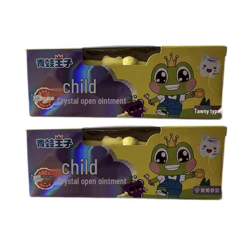 

Frog Prince Grape Flavor Kids Toothpaste (2 x 50g)