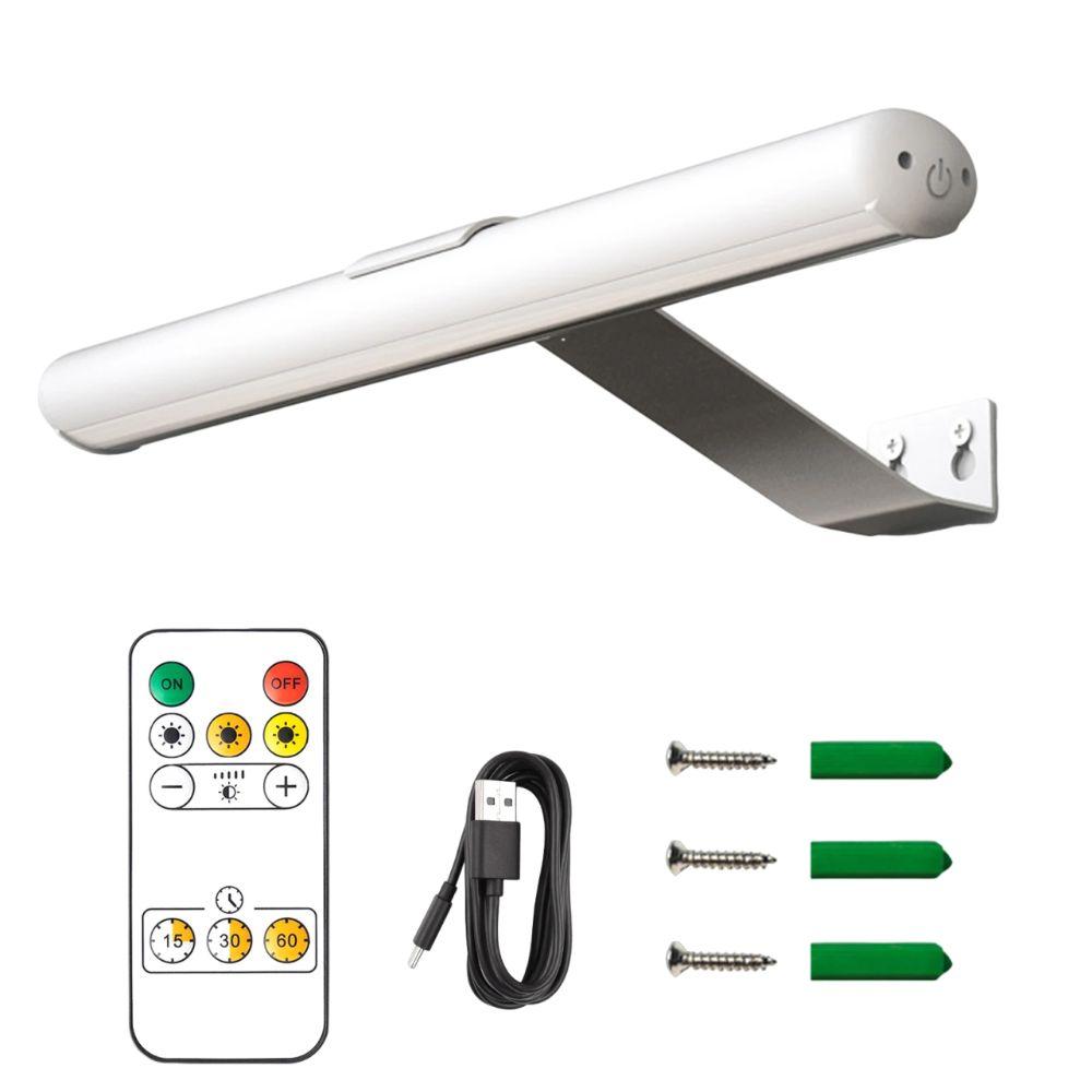 3 Color Dimming Wireless Picture Light Detachable Portrait Light LED Magnetic Wall Lamp  Museum