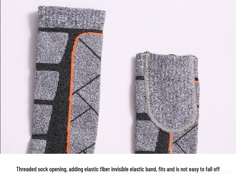 Smart Heated Winter Socks with USB Charging, Three-Speed Temperature Control for Men and Women - Ideal for Skiing and Warmth
