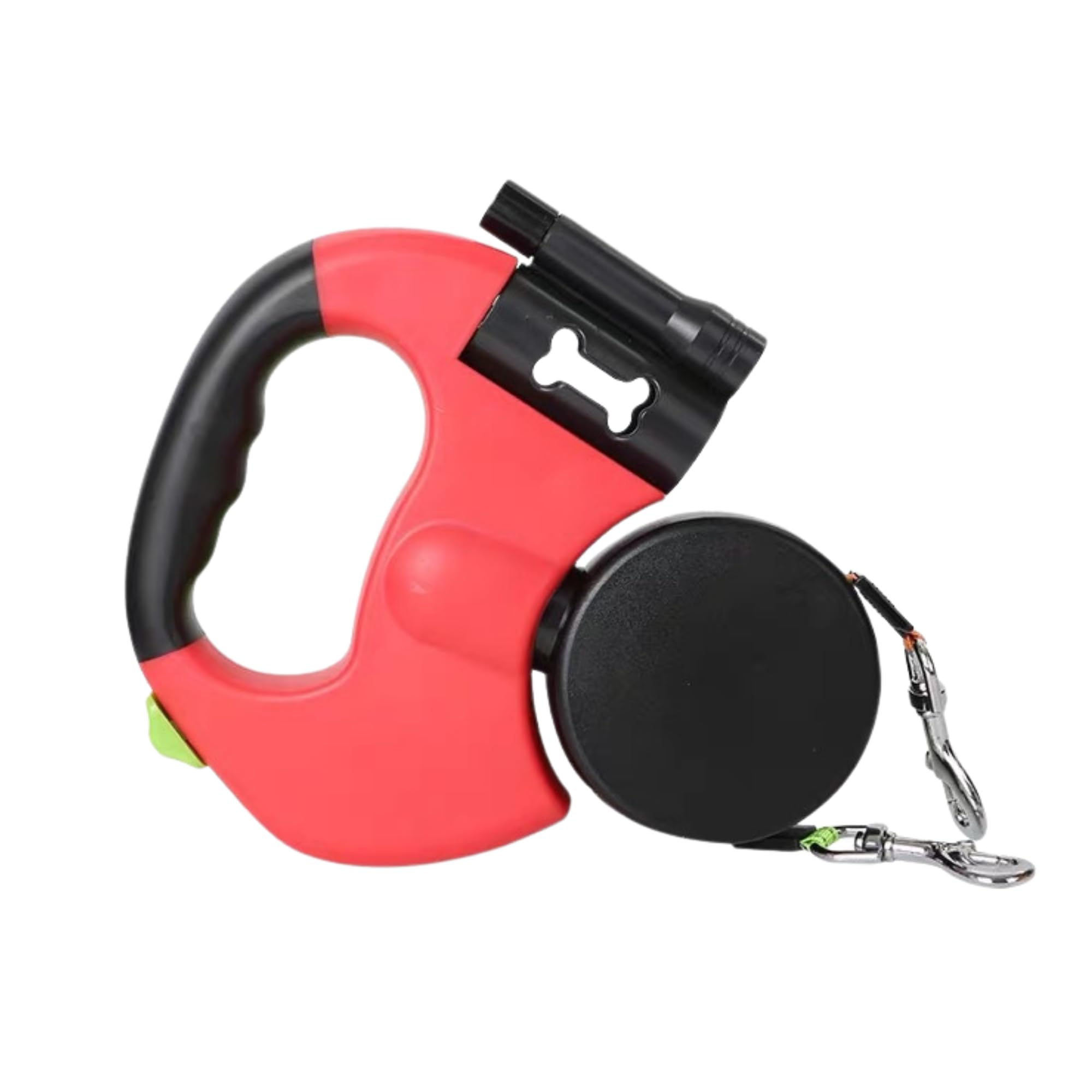 

NASSIA Собачий Выдвижной Двойной для Собак и для Автоматического Выдвижного Поводка, Поводок, Кошки, 2-Тяговый, Растягивающийся, Регулируемый, Прогулки, Домашние Животные, Светоотражающий,