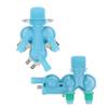 1Pc DC62-00266E DC62-00233D Water Inlet Solenoid Valve AC 220-240V For Washing Machine Double Head Water Inlet Valve