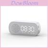 Led Digital Alarm Clock With Bluetooth Speaker And Radio For Home Use