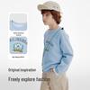YEEHOO Boys' Crewneck Long-Sleeve Sweatshirt