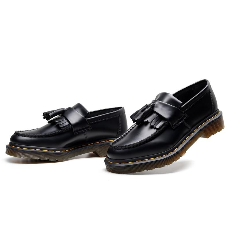 Leather ADRIAN Fringed Couple Model Men and Women Couple Model Low-top Martin Shoes Student Shoes