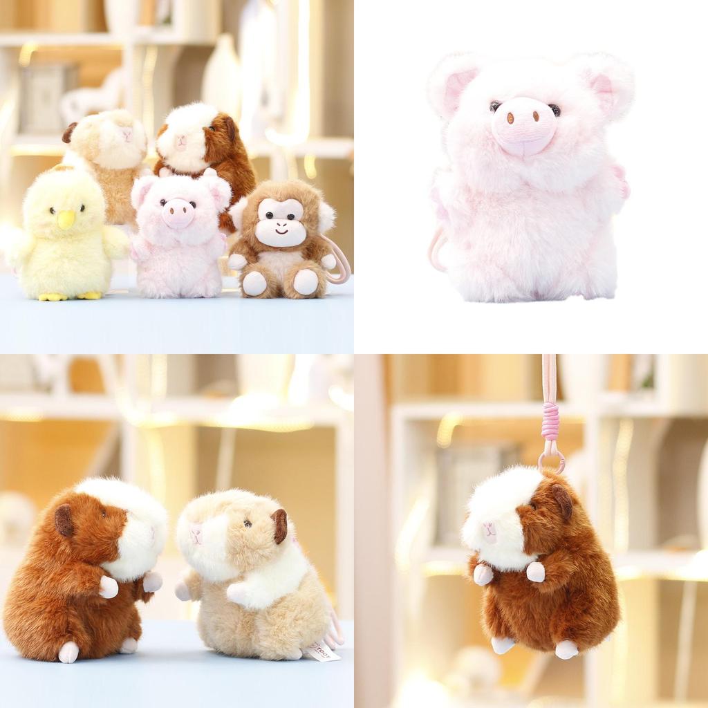 Brinquedo de Pelúcia Macaco Dic de Água Pelúcia Curta Macia Animal Fofo Presente Para Meninas