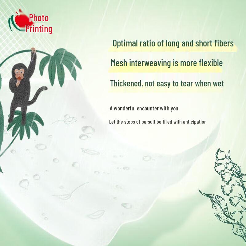 Heart Seal Tea Language Silk 3-Ply Facial Tissues