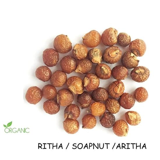 THE FOREST HERBS Natural Care from Nature Whole Dried Reetha, Soap Nuts, Aritha Raw Form,For All Hair Type 500G, 1 Count