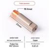 Purple Copper Non-Stick MIG Welding Conductive Tip, Gas-Shielded Nozzle, Coated for 15AK/36KD/24KD Accessories