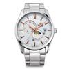 [Orient] SUN&MOON Automatik-Uhr RN-AK0301S Herren Weiß Silber