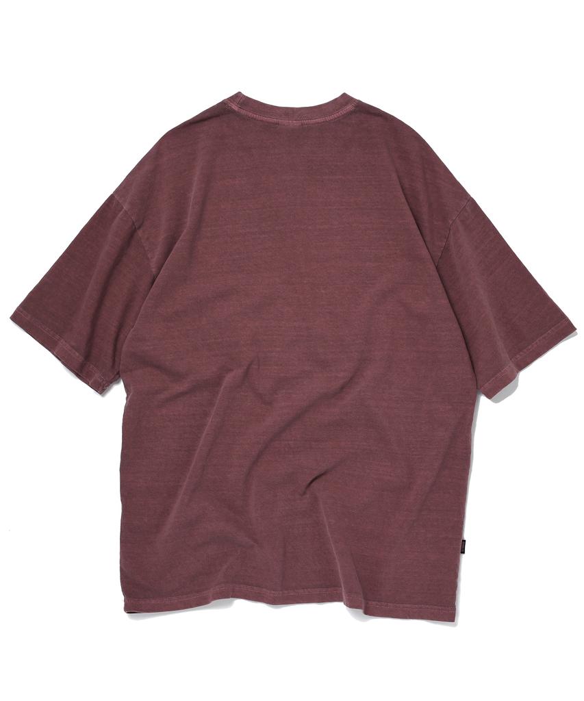 CPGN STUDIO Don'T Cry Teddy Pigment Short Sleeve T-Shirt Dusty Pink