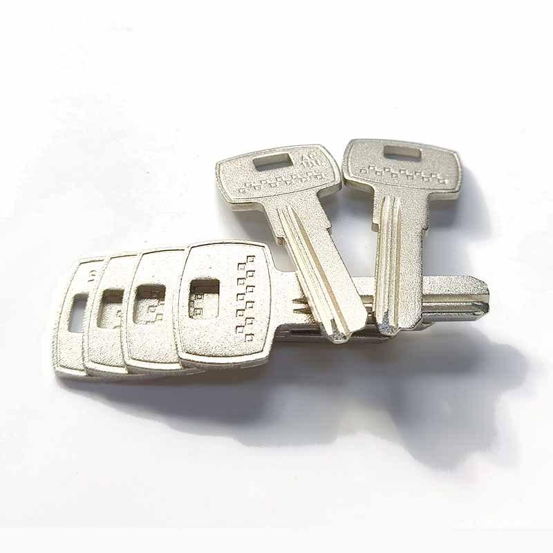 5-100 Pcs APECS Door Key Blank Hi-Rel Empty Locksmith Tool Uncut Copper Sandblasting for Home House Lock Safe Security