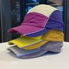 Women's 5-Panel Color Block Quick Dry Baseball Cap Summer Lightweight Breathable UV Protection Sun Hat