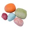 Aquarium Stones 5 Pieces Colorful Aquarium Decorative Stones, Colorful Gravel for Aquarium Rocks Aquarium Pebbles Vase Filler Gemstones Aquarium Rocks