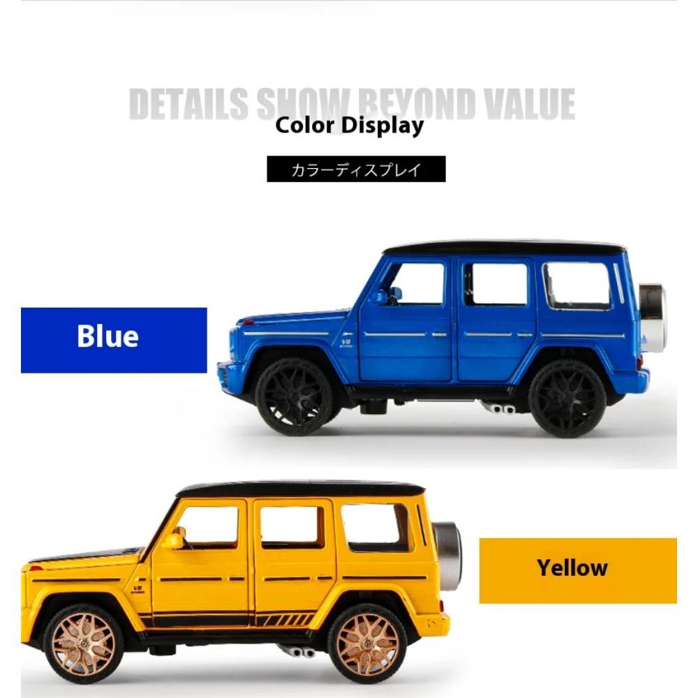 1/32 Mercedes Benz AMG G63 Shadow Wings Off Road SUV Alloy Diecast Metal Model Car Collectibles Children's Holiday Birthday Gift
