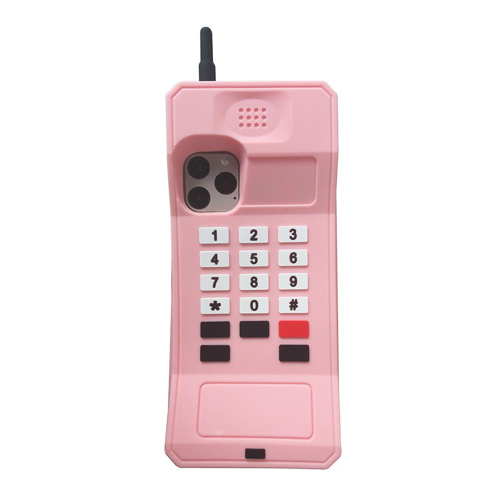 Pro iPhone 17 / 17 Pro / 17 Pro Max Roztomilý kreslený 3D měkký silikonový kryt na telefon