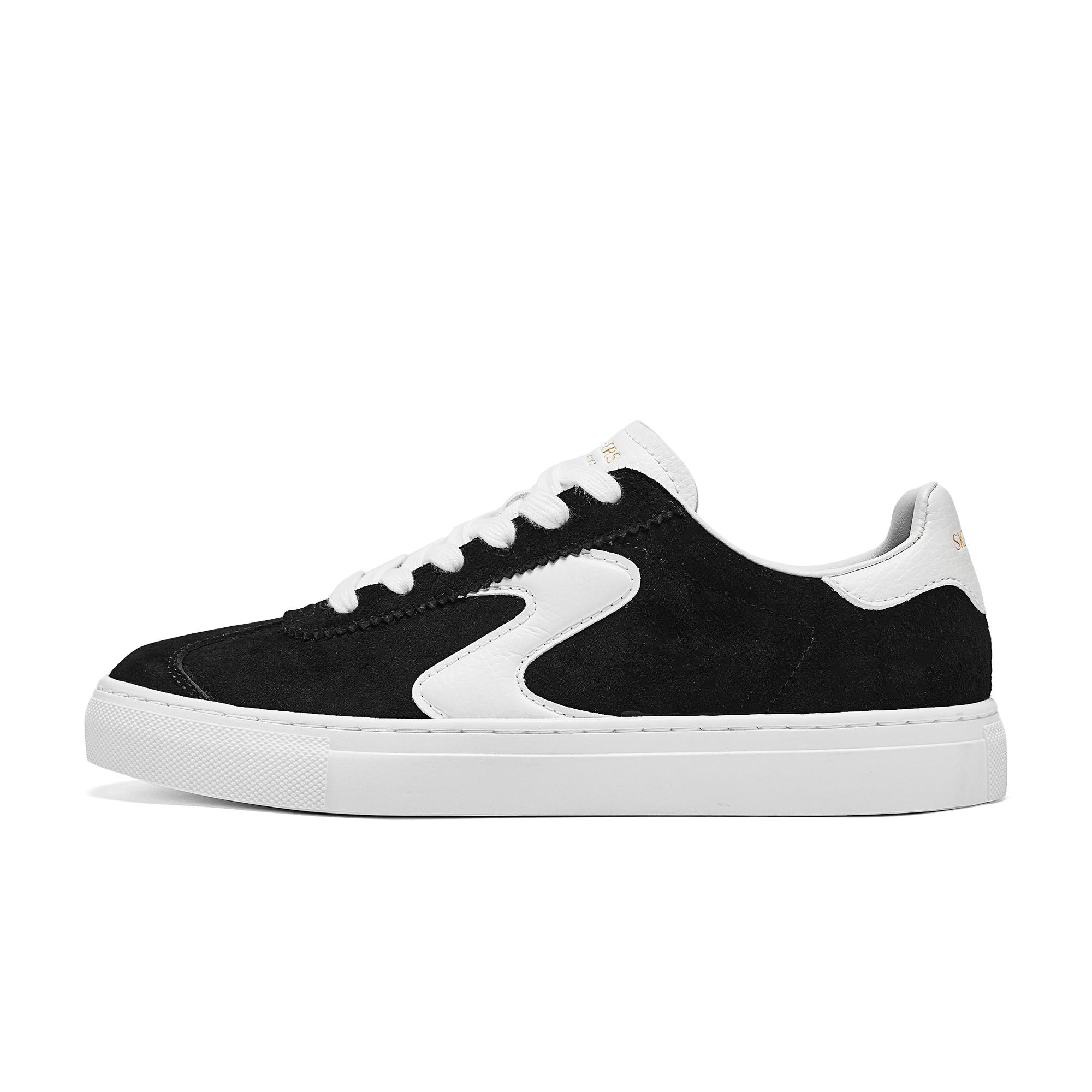 Skechers Court Classics Comfortable Low-Top Sneakers Women sneakers Black White 185202-BKW 35
