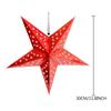 1pc Colorful Hanging Star Lantern 3D Pentagram Lampshade Christmas Ornament