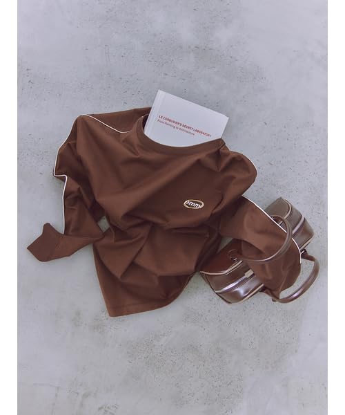 Emi Logo Long 13WCT254067BRWF T-Shirt