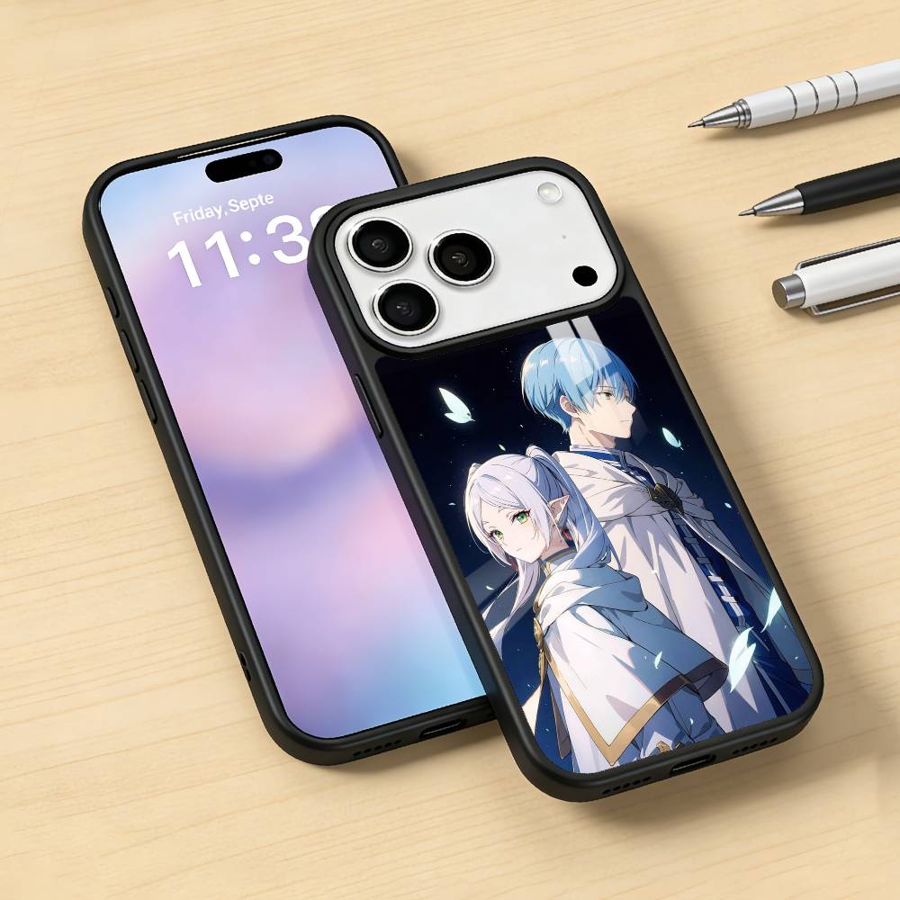 Sousou No F-Frieren Phone Case Magnetic For iPhone17 16 15 14 13 12 Pro Max For Magsafe Wireless Charging Cover