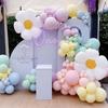 Macaron Daisy Flower Balloon Set for Birthdays & Events