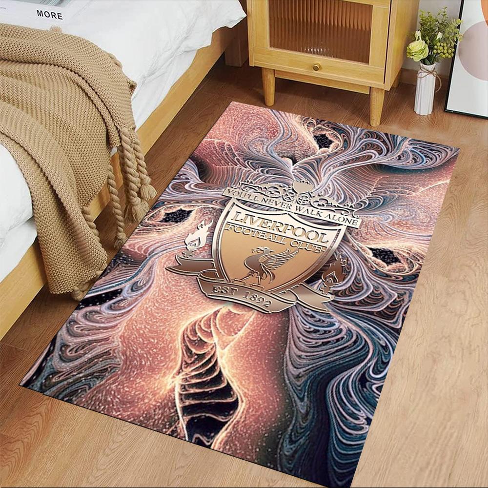 Liverpool Carpet Perfect for Entryway Bedrooms Hallway Game Room Anti-slip Rug Decorate Offices Wedding Party Gift