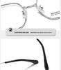 Ultra-Light Non-Magnetic Titanium Round Retro Glasses Frame for Myopia Lenses - Two-Color Versatile Design